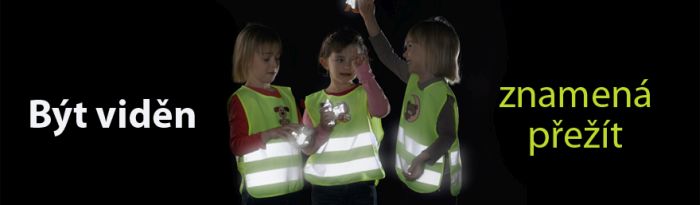 Altima Dětská reflexní vesta - 3 reflexní pruhy ŽLUTÁ - splňuje EN 1150